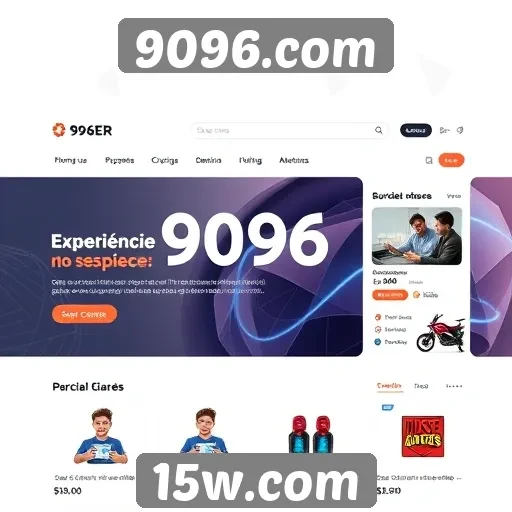 Análise da experiência do usuário no site 9096.com
